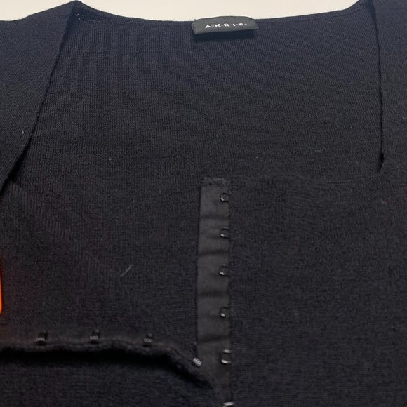 A-K-R-I-S Black Cardigan - Picture 5 of 7